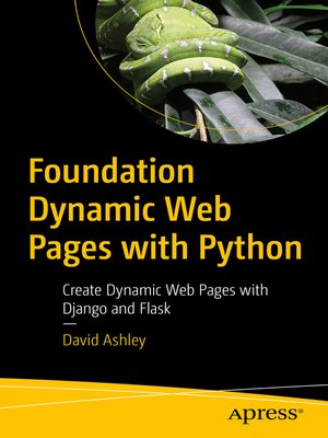 cover image of Foundation Dynamic Web Pages with Python
